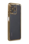 Realme C53 Uyumlu Kılıf Lensli Silikon - Gold Belirtilmemiş