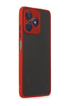 Realme C53 Uyumlu Kılıf Montreal Silikon Kapak - Kırmızı Belirtilmemiş