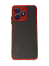 Realme C53 Uyumlu Kılıf Montreal Silikon Kapak - Kırmızı Belirtilmemiş