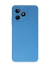 Realme C53 Uyumlu Kılıf Nano İçi Kadife Silikon - Mavi Belirtilmemiş
