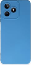 Realme C53 Uyumlu Kılıf Nano İçi Kadife Silikon - Mavi Belirtilmemiş