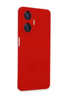 Realme C55 Uyumlu Kılıf Nano İçi Kadife Silikon - Kırmızı Belirtilmemiş