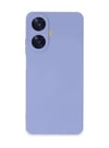 Realme C55 Uyumlu Kılıf Nano İçi Kadife Silikon - Lila Belirtilmemiş