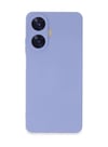 Realme C55 Uyumlu Kılıf Nano İçi Kadife Silikon - Lila Belirtilmemiş