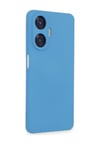 Realme C55 Uyumlu Kılıf Nano İçi Kadife Silikon - Mavi Belirtilmemiş