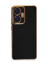 Realme C55 Uyumlu Kılıf Volet Silikon - Siyah Belirtilmemiş