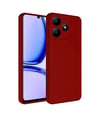 Realme C61 Uyumlu Kılıf First Silikon - Kırmızı Belirtilmemiş