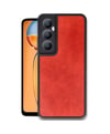 Realme C65 Uyumlu Kılıf Aras Deri Kapak - Kırmızı Belirtilmemiş