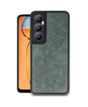 Realme C65 Uyumlu Kılıf Aras Deri Kapak - Koyu Yeşil Belirtilmemiş