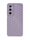 Realme C65 Uyumlu Kılıf Petek Silikon Kapak - Lila Belirtilmemiş