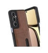 Realme C65 Uyumlu Sara Kartvizitli Deri Kılıf - Taba Belirtilmemiş