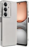 Realme C75 4g Uyumlu Kılıf Lensli Silikon - Gümüş Belirtilmemiş