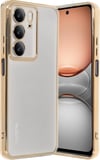 Realme C75 4g Uyumlu Kılıf Lensli Silikon - Gold Belirtilmemiş