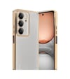 Realme C75 4g Uyumlu Kılıf Lensli Silikon - Gold Belirtilmemiş