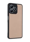 Realme Note 50 4g Uyumlu Kılıf Aras Deri Kapak - Pudra Belirtilmemiş