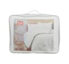 Relax Düz Polyester Yorgan, Beyaz, King Size Çok Renkli