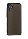 Samsung Galaxy A05 Uyumlu Kılıf Montreal Silikon Kapak - Siyah Belirtilmemiş