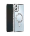 Samsung Galaxy A06 Uyumlu Joke Simli Magneticsafe Kılıf - Gümüş Belirtilmemiş