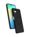 Samsung Galaxy A06 Uyumlu Regal Magsafe Standlı Kapak - Siyah Belirtilmemiş