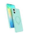 Samsung Galaxy A06 Uyumlu Regal Magsafe Standlı Kapak - Su Yeşili Belirtilmemiş