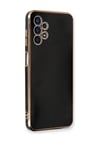 Samsung Galaxy A13 4g Kılıf Volet Silikon - Siyah 0.2M-Çok Renkli