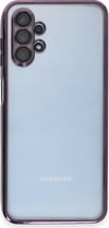 Samsung Galaxy A13 4g Uyumlu Kılıf Lensli Silikon - Mor Belirtilmemiş