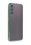 Samsung Galaxy A14 4g Uyumlu Kılıf Lensli Silikon - Yeşil Belirtilmemiş