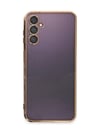 Samsung Galaxy A14 4g Uyumlu Kılıf Lensli Silikon - Gold Belirtilmemiş