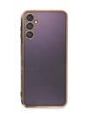 Samsung Galaxy A14 4g Uyumlu Kılıf Lensli Silikon - Gold Belirtilmemiş