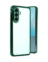 Samsung Galaxy A17 5g Uyumlu Lensli Silikon - Yeşil Belirtilmemiş
