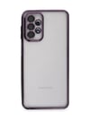 Samsung Galaxy A23 4g Uyumlu Kılıf Lensli Silikon - Mor Belirtilmemiş