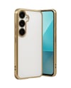 Samsung Galaxy A24 4g Prime Uyumlu Kılıf Lensli Silikon - Gold Belirtilmemiş