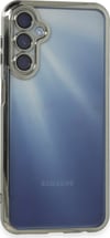 Samsung Galaxy A25 5g Uyumlu Kılıf Lensli Silikon - Gümüş Belirtilmemiş