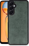 Samsung Galaxy A26 Uyumlu Kılıf Aras Deri Kapak - Koyu Yeşil Belirtilmemiş