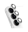 Samsung Galaxy A34 5g Uyumlu Valdez Metal Kamera Lens - Gümüş