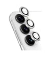 Samsung Galaxy A34 5g Uyumlu Valdez Metal Kamera Lens - Gümüş