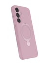 Samsung Galaxy A35 5g Uyumlu Regal Magsafe Standlı Kapak - Açık Pembe Belirtilmemiş