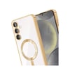Samsung Galaxy A36 Uyumlu Kross Magneticsafe Kapak - Gold Belirtilmemiş