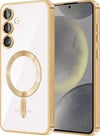 Samsung Galaxy A56 Uyumlu Kross Magneticsafe Kapak - Gold Belirtilmemiş