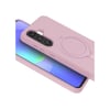 Samsung Galaxy A56 Uyumlu Regal Magsafe Standlı Kapak - Açık Pembe Belirtilmemiş