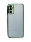 Samsung Galaxy M23 Uyumlu Kılıf Lensli Silikon - Yeşil Belirtilmemiş