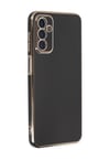 Samsung Galaxy M23 Uyumlu Kılıf Volet Silikon - Siyah Belirtilmemiş