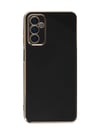Samsung Galaxy M23 Uyumlu Kılıf Volet Silikon - Siyah Belirtilmemiş