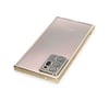 Samsung Galaxy Note 20 Ultra Uyumlu Kılıf Lensli Silikon - Gold Belirtilmemiş