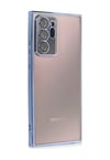 Samsung Galaxy Note 20 Ultra Uyumlu Kılıf Lensli Silikon - Açık Mavi Belirtilmemiş