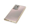 Samsung Galaxy Note 20 Ultra Uyumlu Kılıf Lensli Silikon - Gold Belirtilmemiş