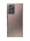 Samsung Galaxy Note 20 Ultra Uyumlu Kılıf Lensli Silikon - Gold Belirtilmemiş