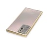 Samsung Galaxy Note 20 Ultra Uyumlu Kılıf Lensli Silikon - Gold Belirtilmemiş