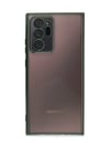Samsung Galaxy Note 20 Ultra Uyumlu Kılıf Lensli Silikon - Yeşil Belirtilmemiş