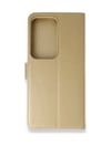 Samsung Galaxy S20 Ultra Uyumlu Trend S Plus Kapaklı Kılıf - Gold Belirtilmemiş